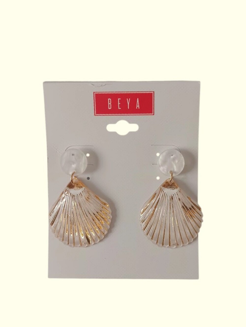 Shell Drop Earrings - Picture 3 of 9